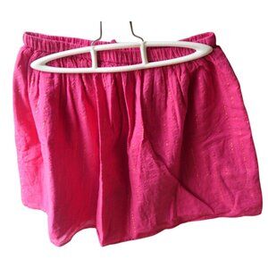 Cyrillus- Bright pink skirt size 12 yrs- Like New